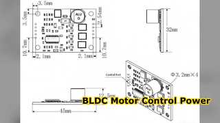 Pilote de moteur BLDC 10-36V 20A PWM, contrôle analogique